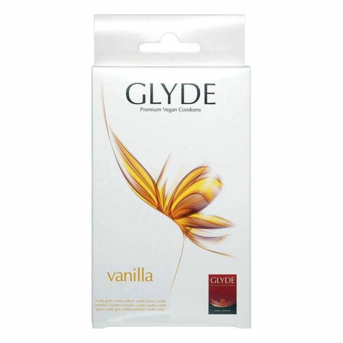 Óvszer Glyde Vanília 18 cm (10 uds)